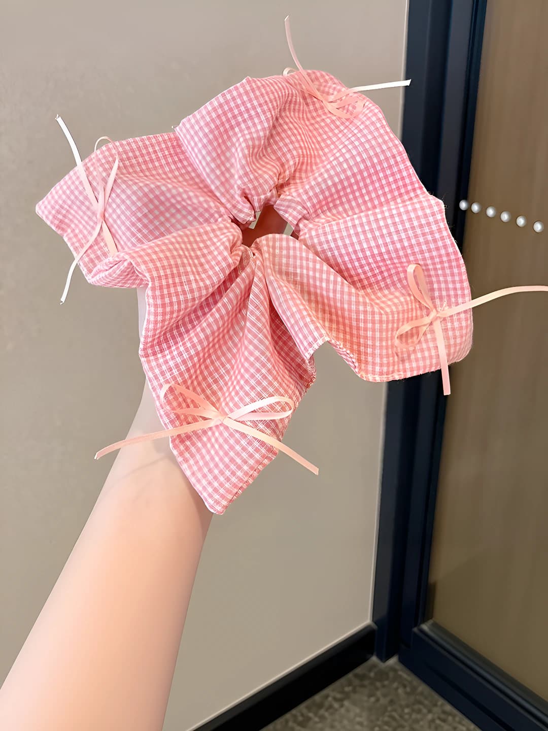 3# Pink-white square 22 cm