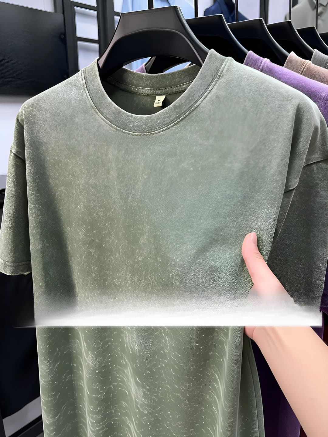 Washed army green