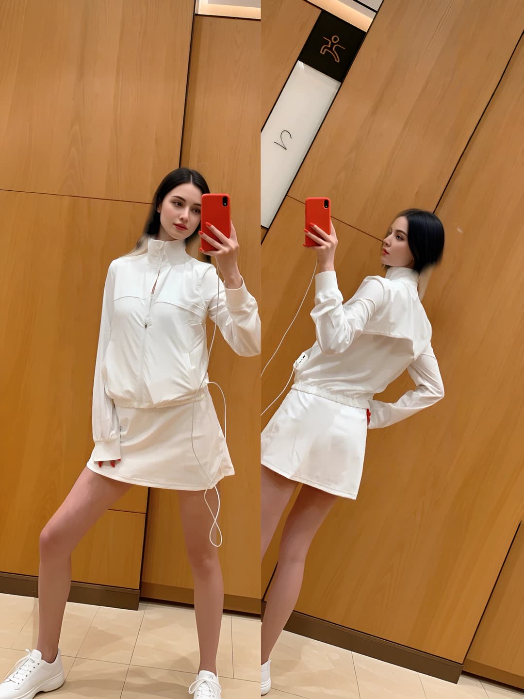 Women's summer sun-protective thin cropped jacket, zip, stand collar, long sleeve, solid colour, casual sports style