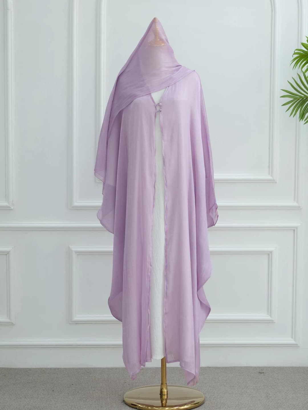 Lotus purple + headscarf