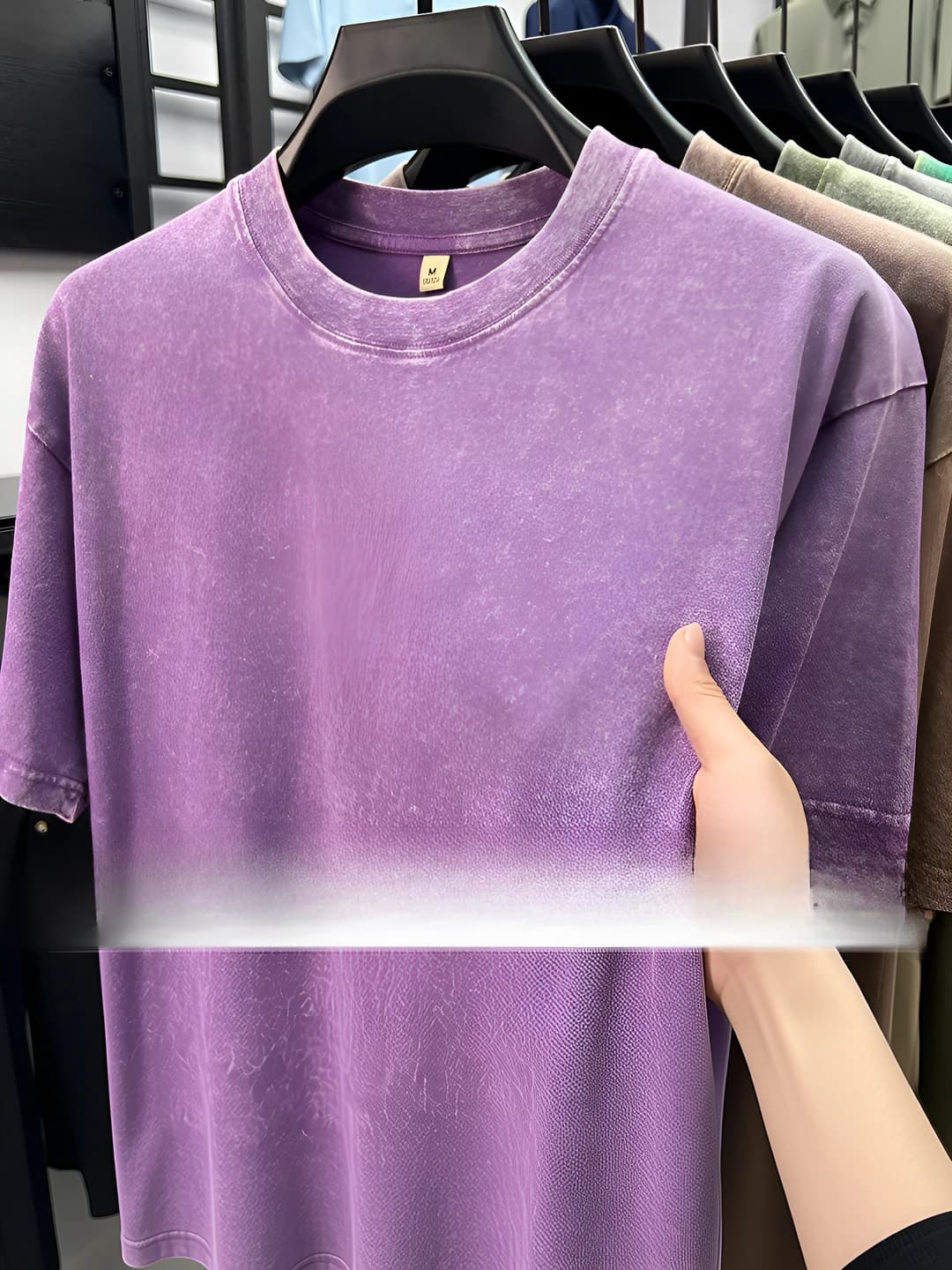 Washed purple