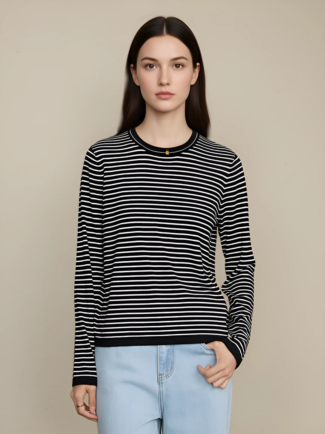 Black striped