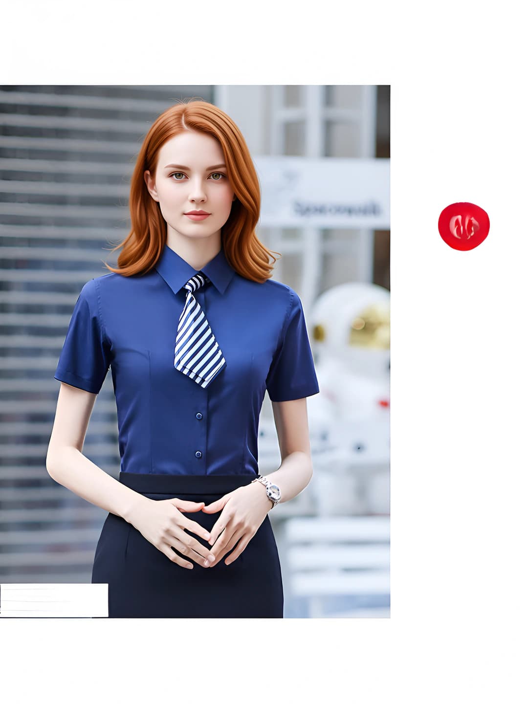 Navy shirt