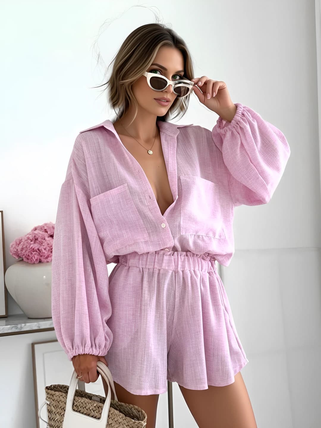 0.5" thin strap, pink, 1 pc