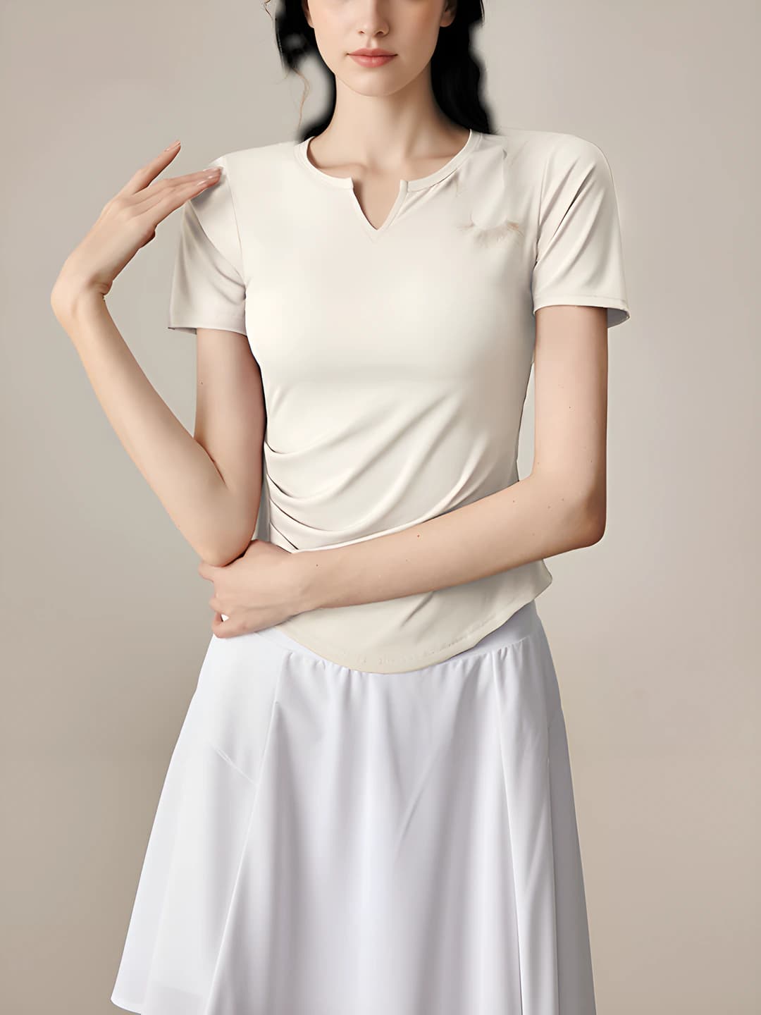 Bej-o'rik (qisqa yeng)