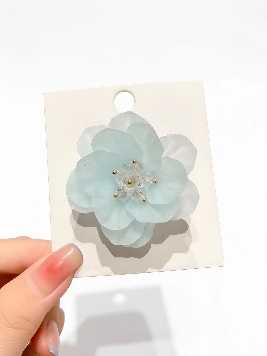 6# синий камелия (ок. 5cm)