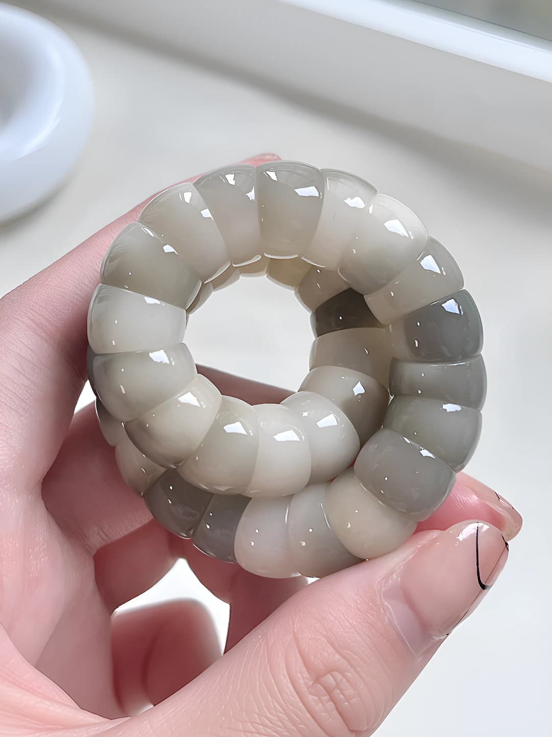 Light grey smoke