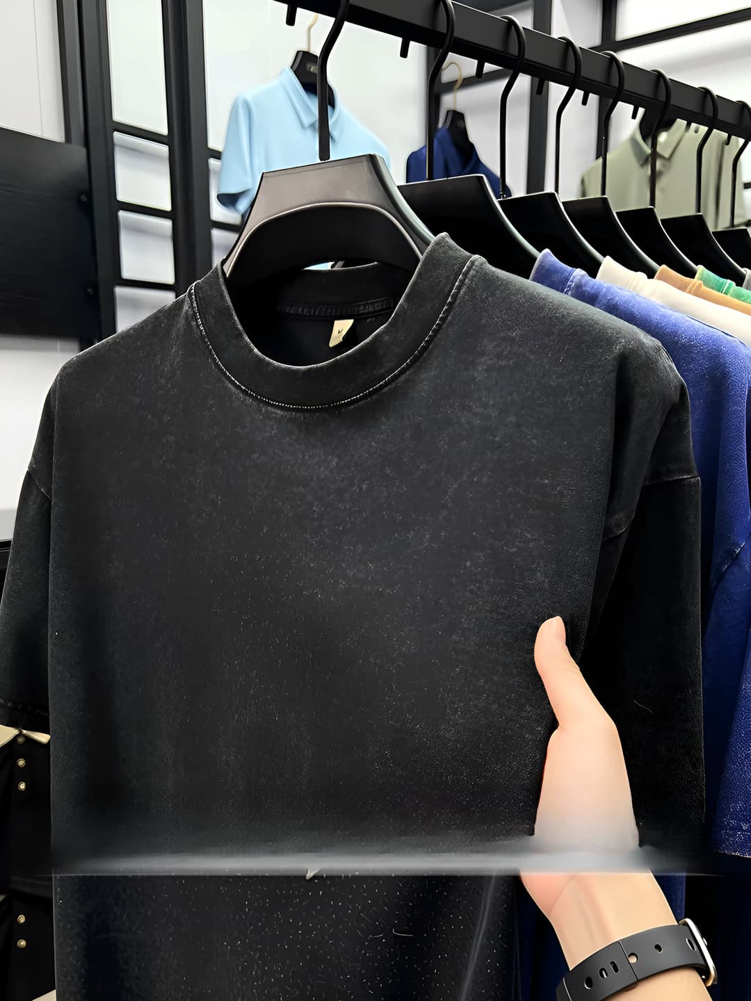 Washed black