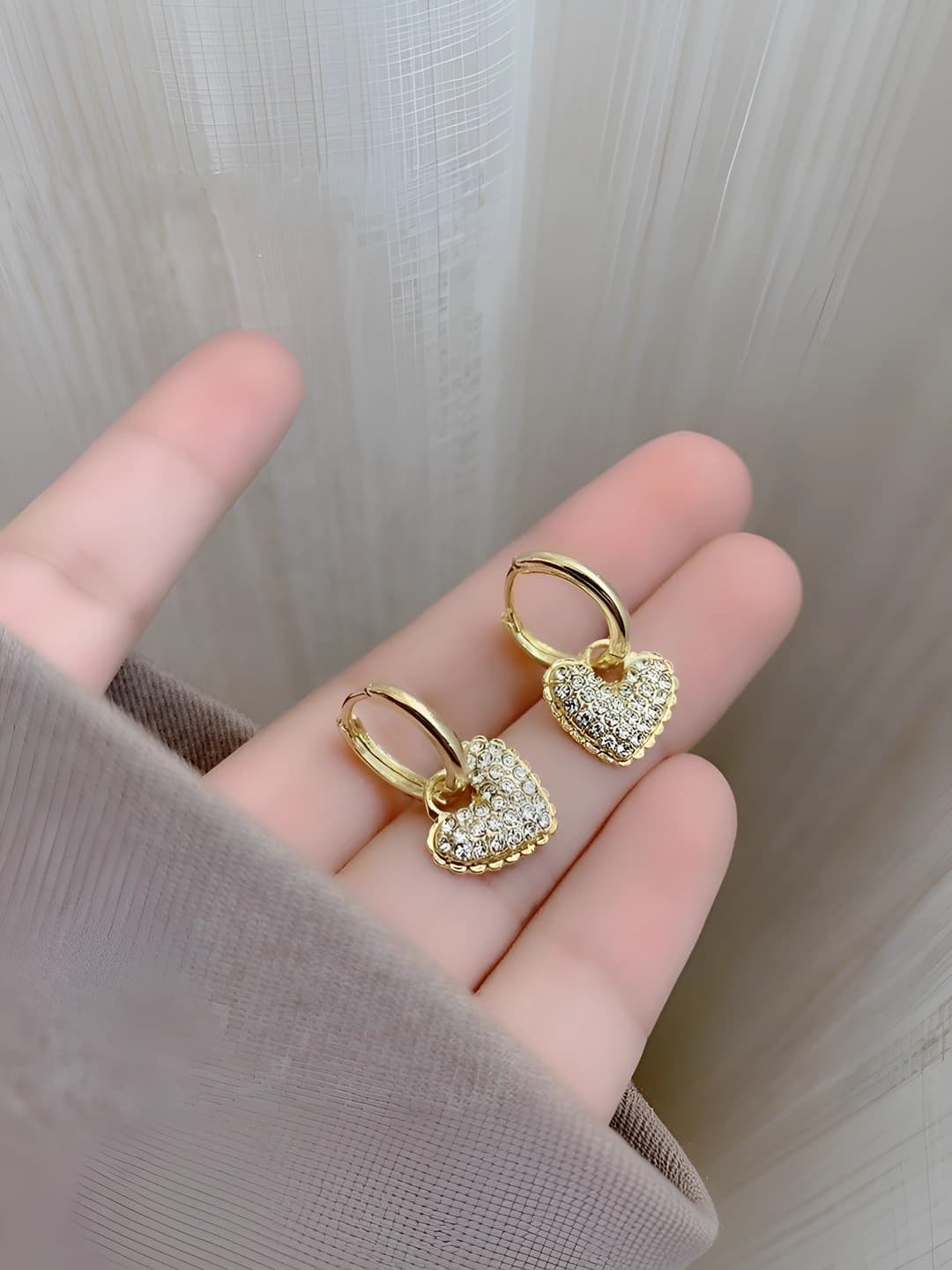 S925, diamond, heart