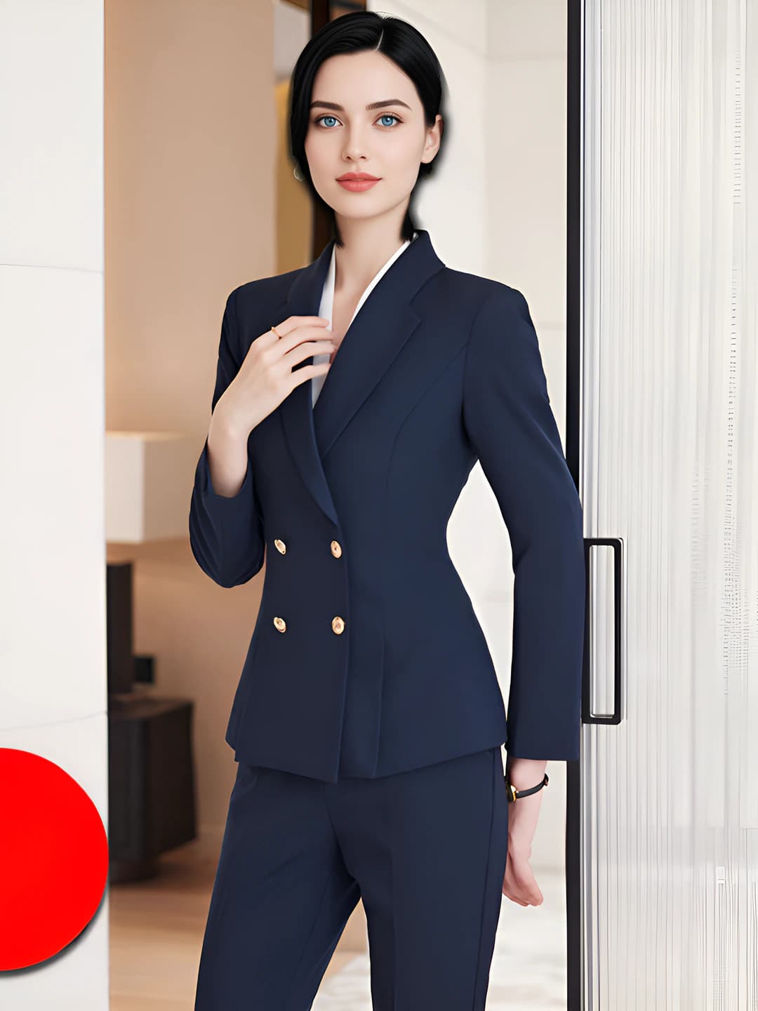 Blue blazer