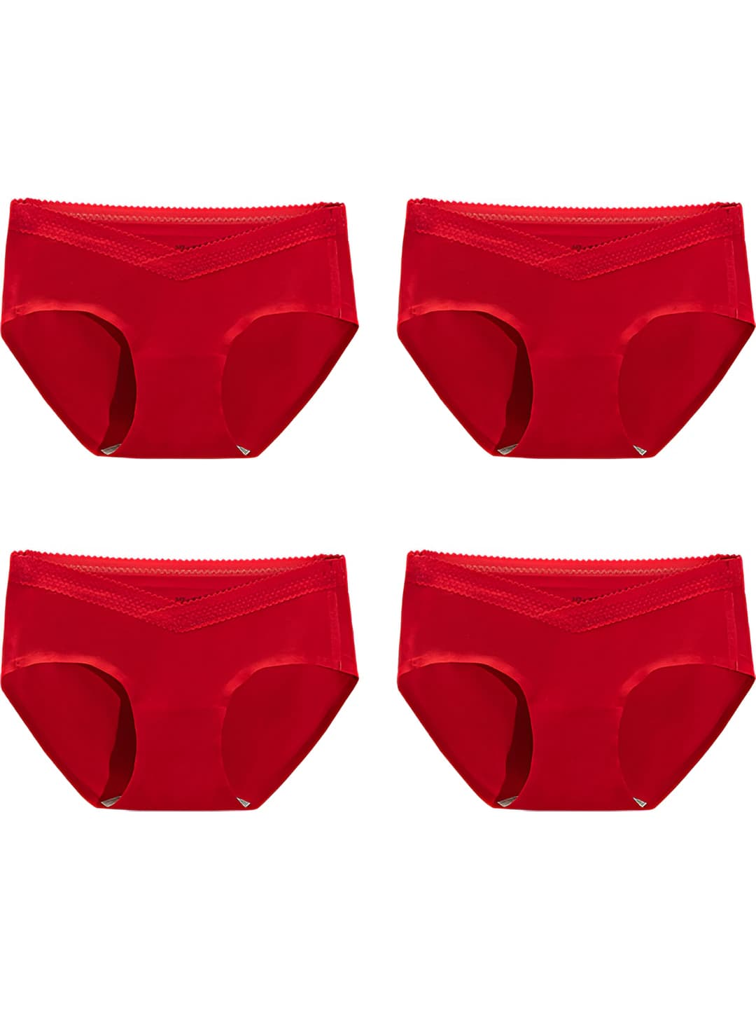 3707 4 pcs Red