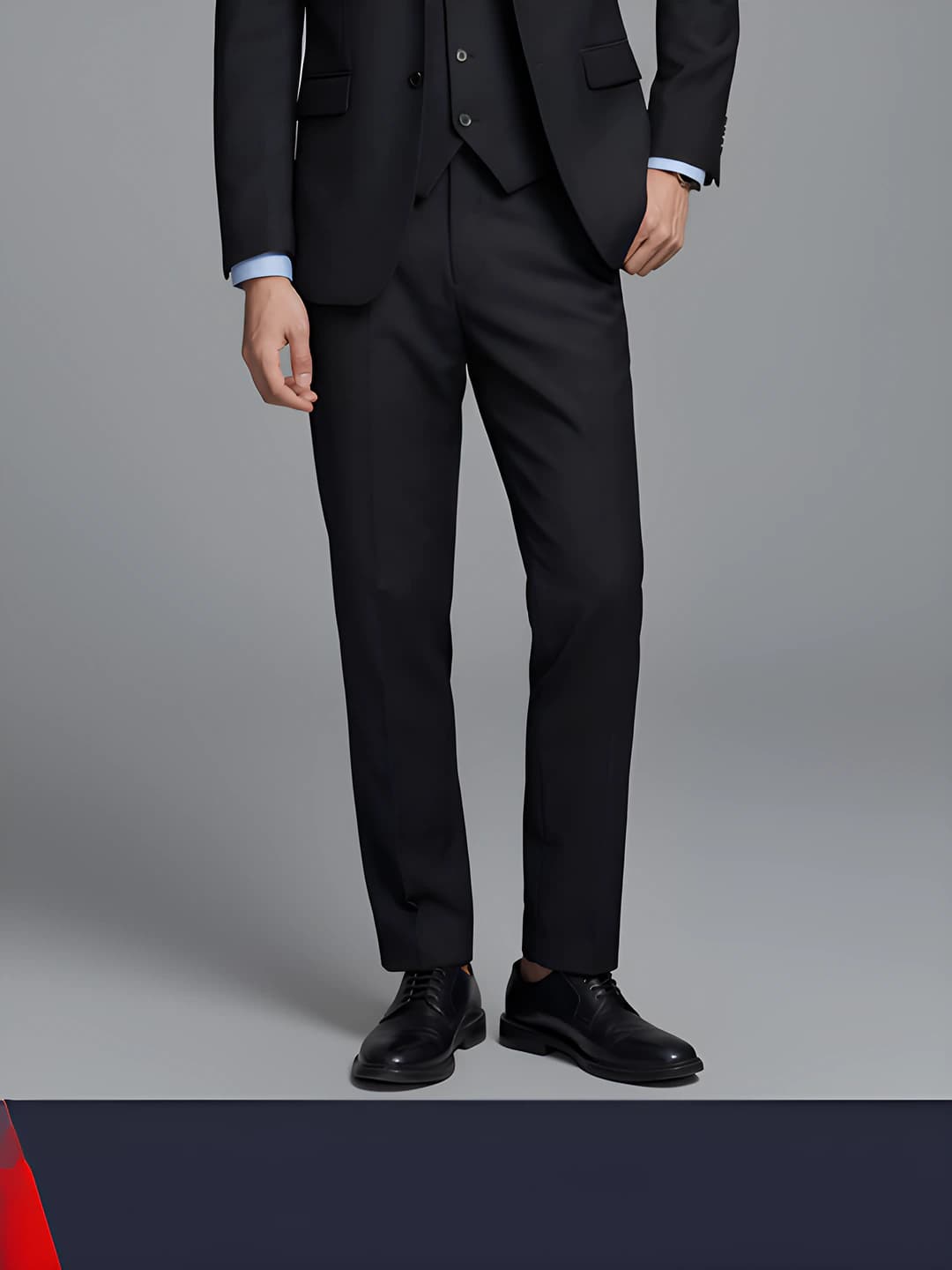Male - Black Trousers