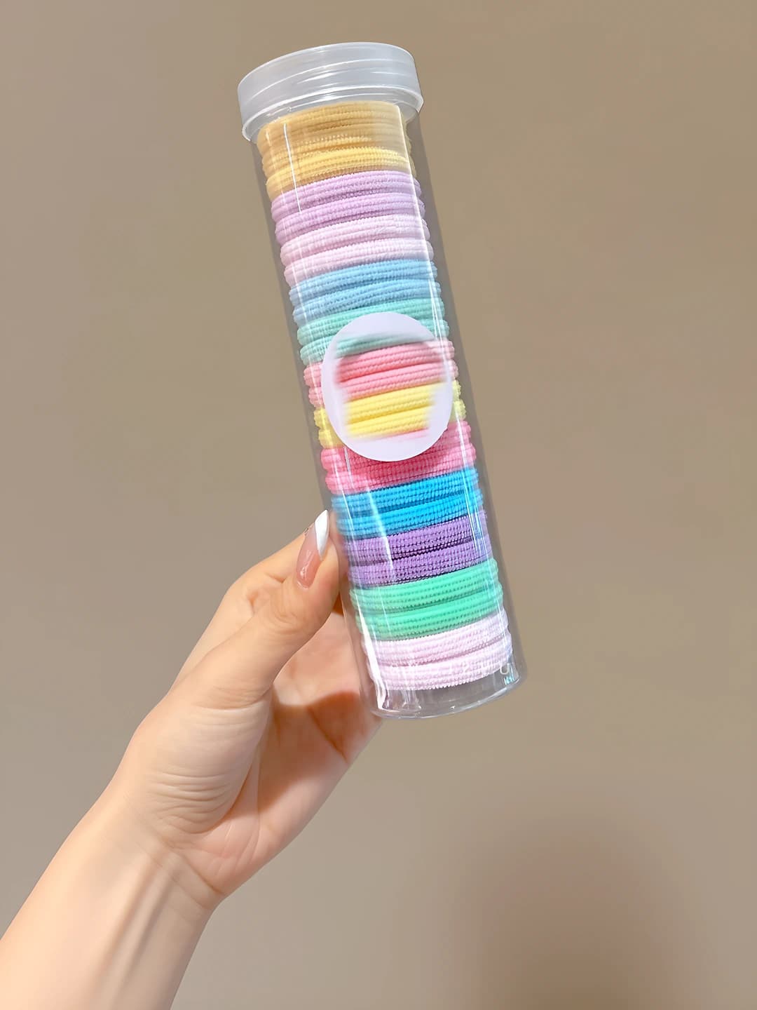 1# Light striped (1 pack) 25 pcs - outer diam. ~4cm