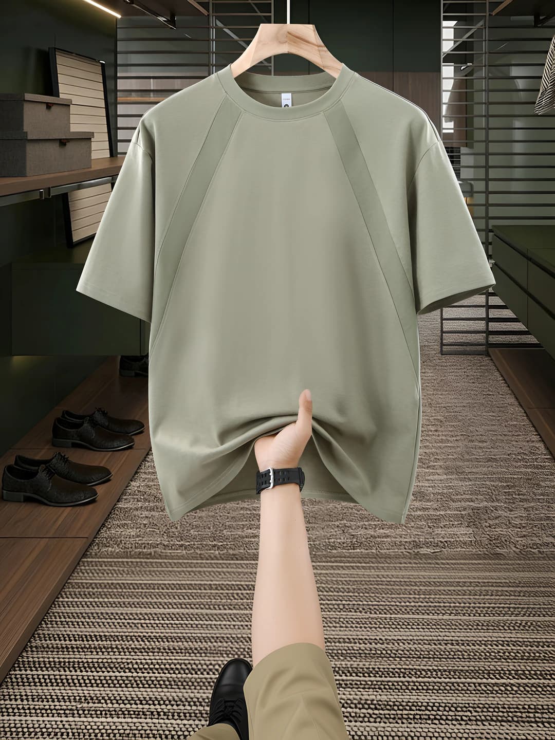 Light khaki green