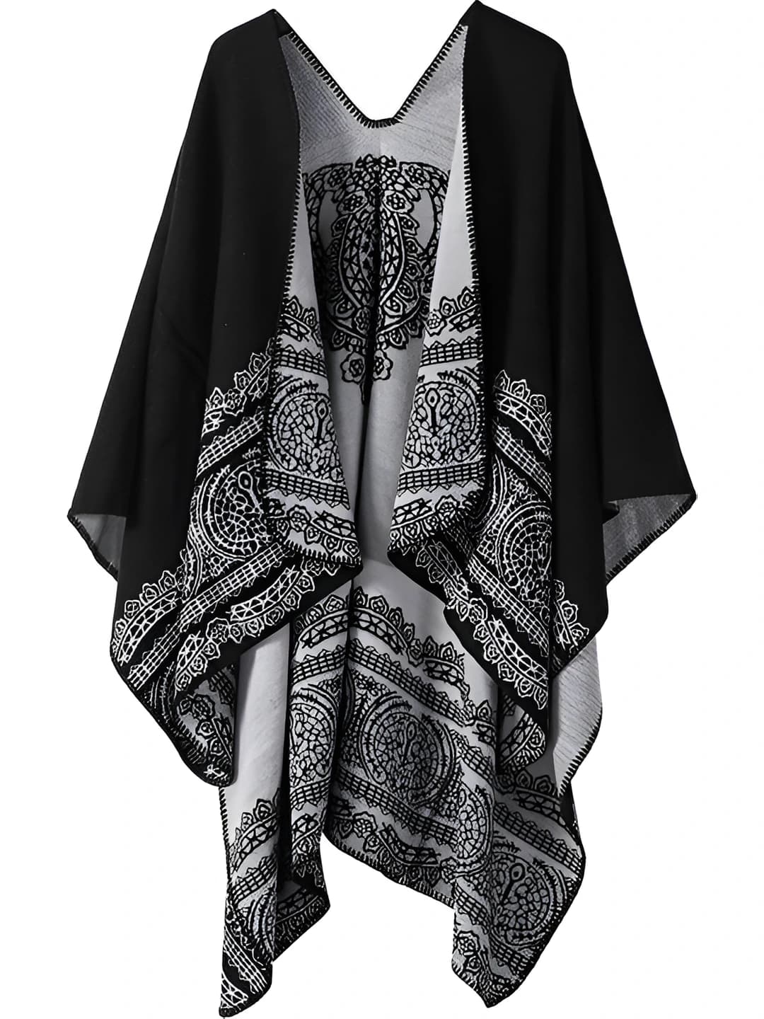 Lace pattern - black