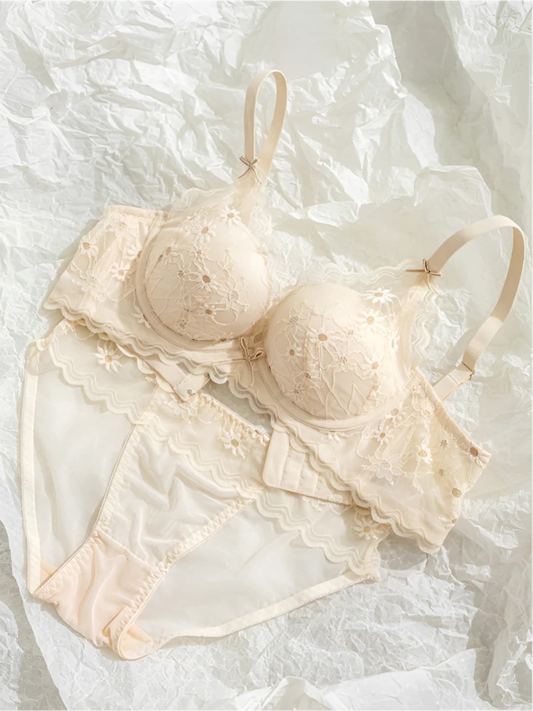 Pink nude set