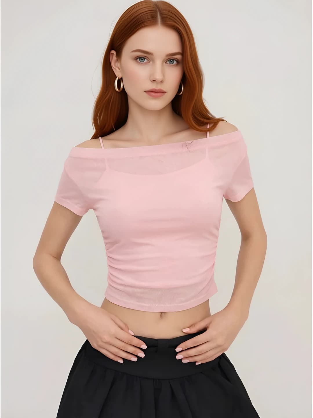 0.5'' ingichka tasma, pushti, bitta