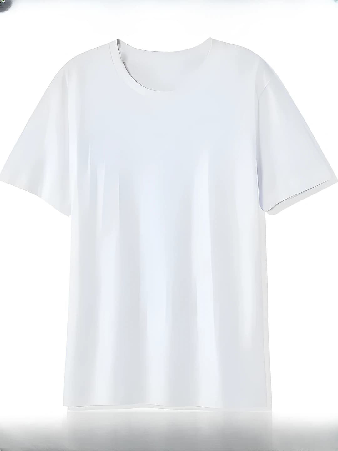 Short T white