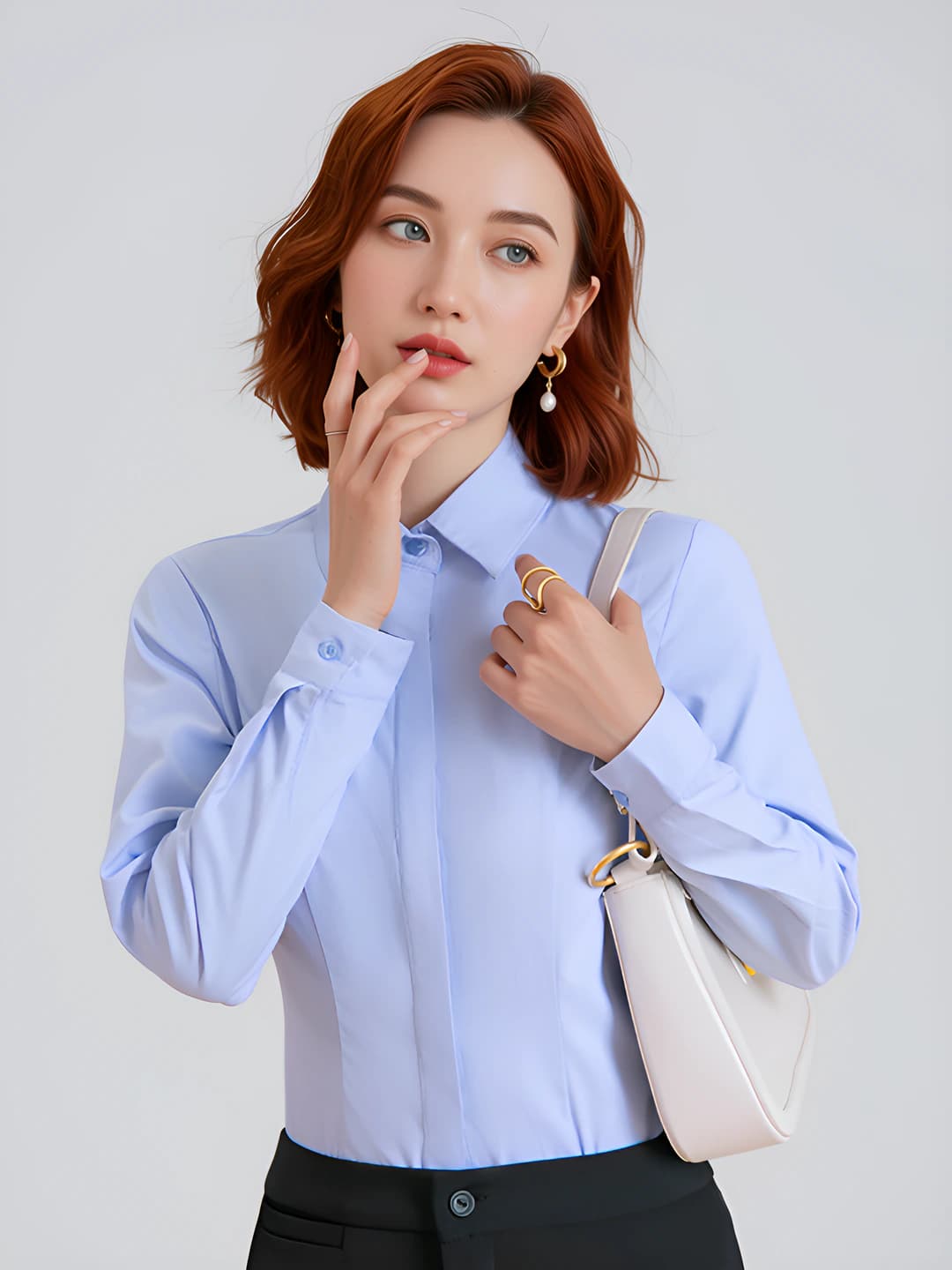 Blue shirt (no lining)