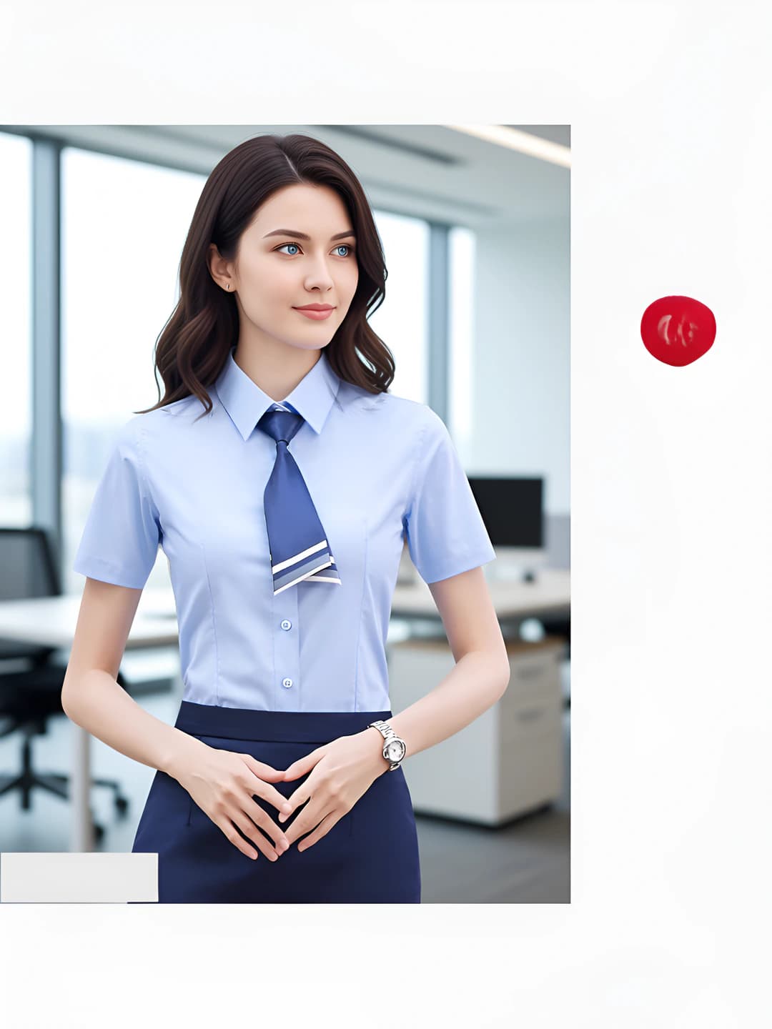 Light blue shirt
