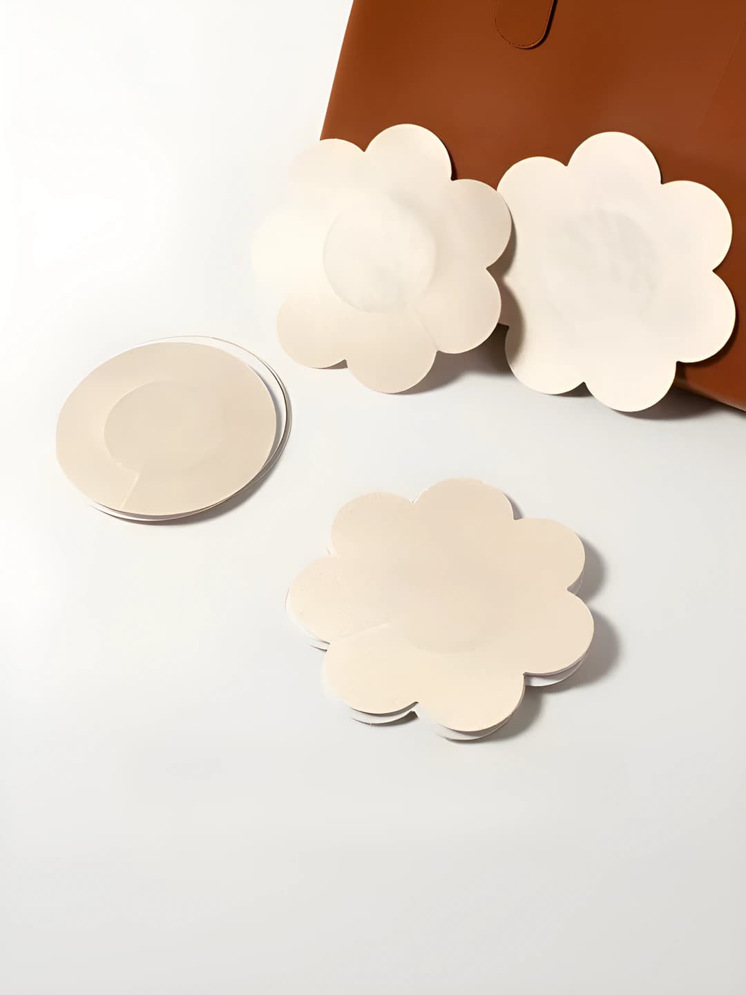 Women's chest tape: ultra-thin, seamless, breathable, solid colour, disposable