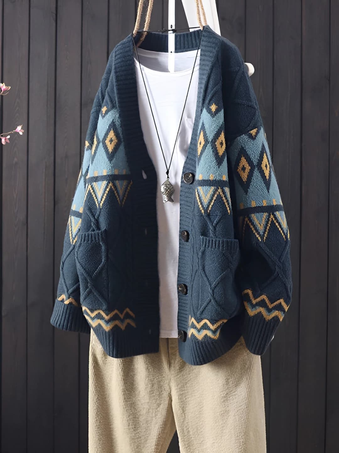 Blue - Dark green