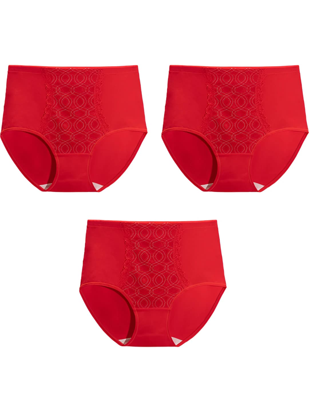 3706 3 pcs Red
