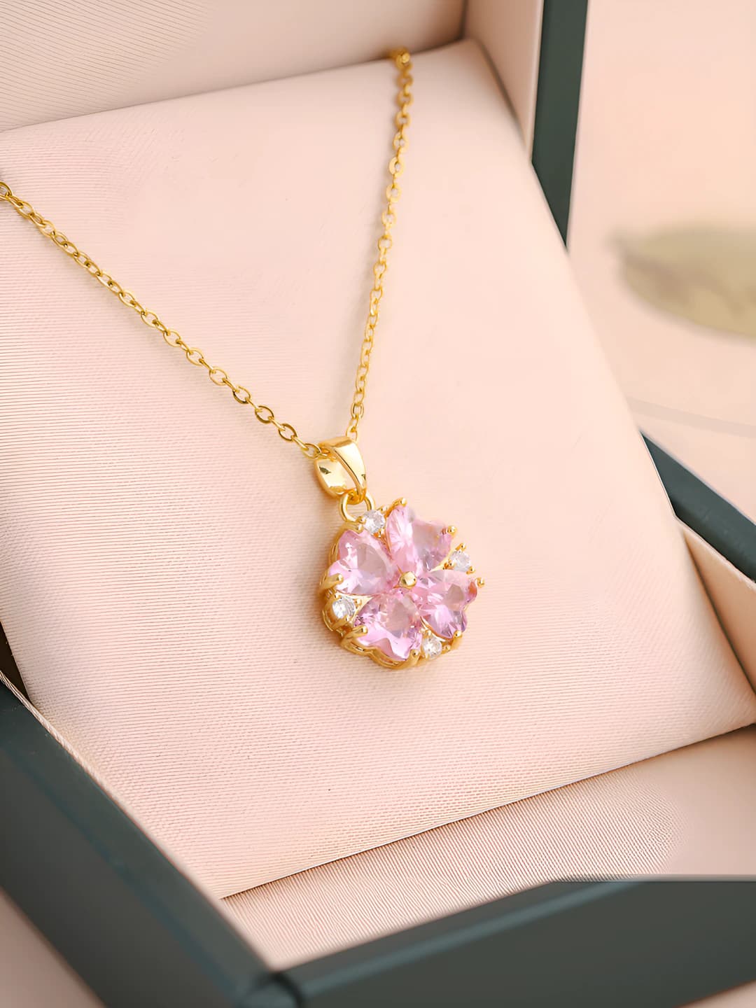 9258-Gold pink