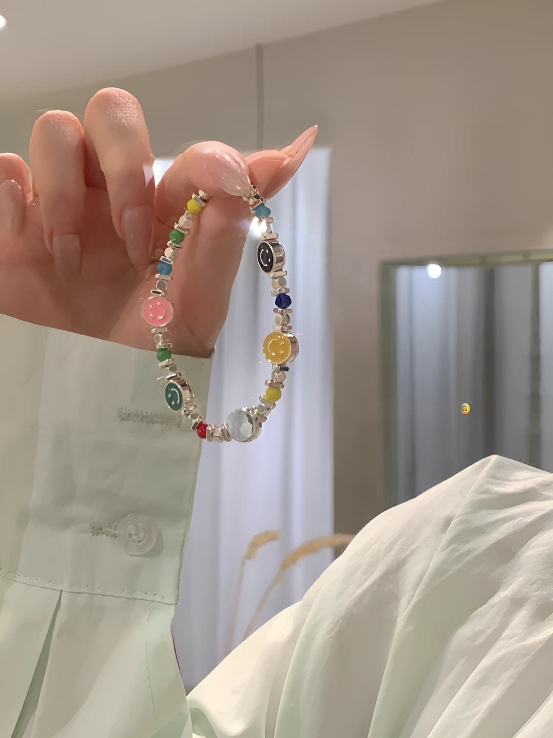 Smiley face bracelet