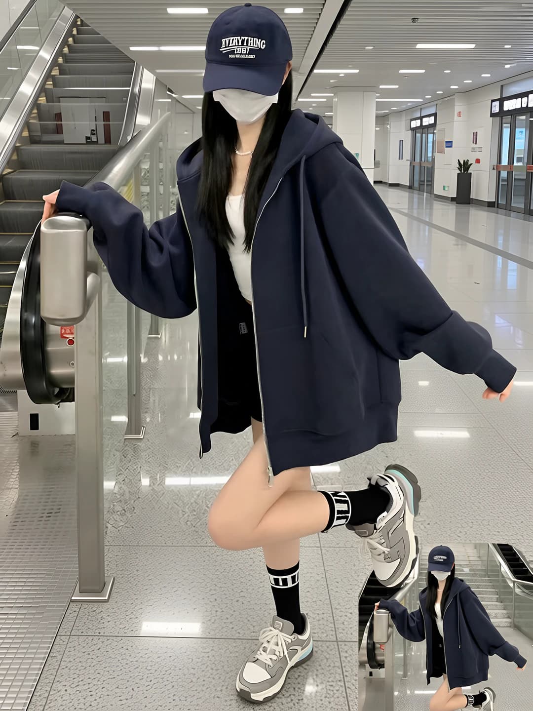 To'q ko'k [Yumshoq ichki]