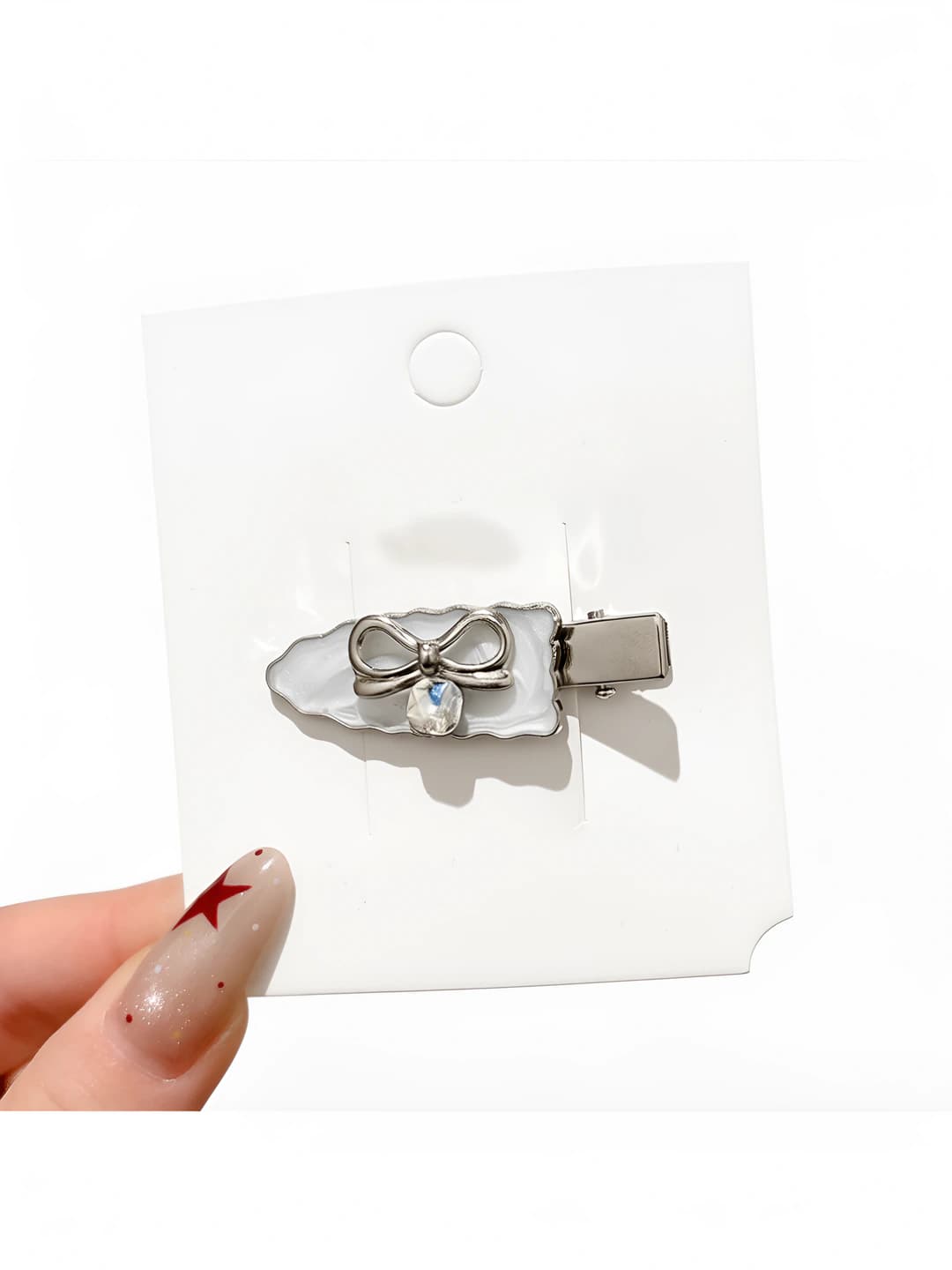 2# Bow clip - 1 base 3.5cm
