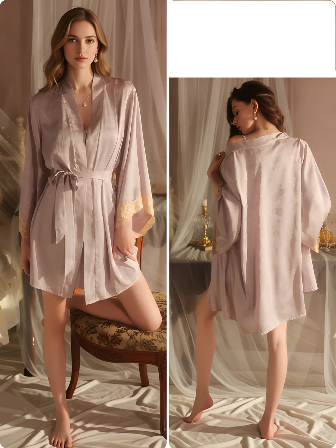 Purple (Robe+Belt)