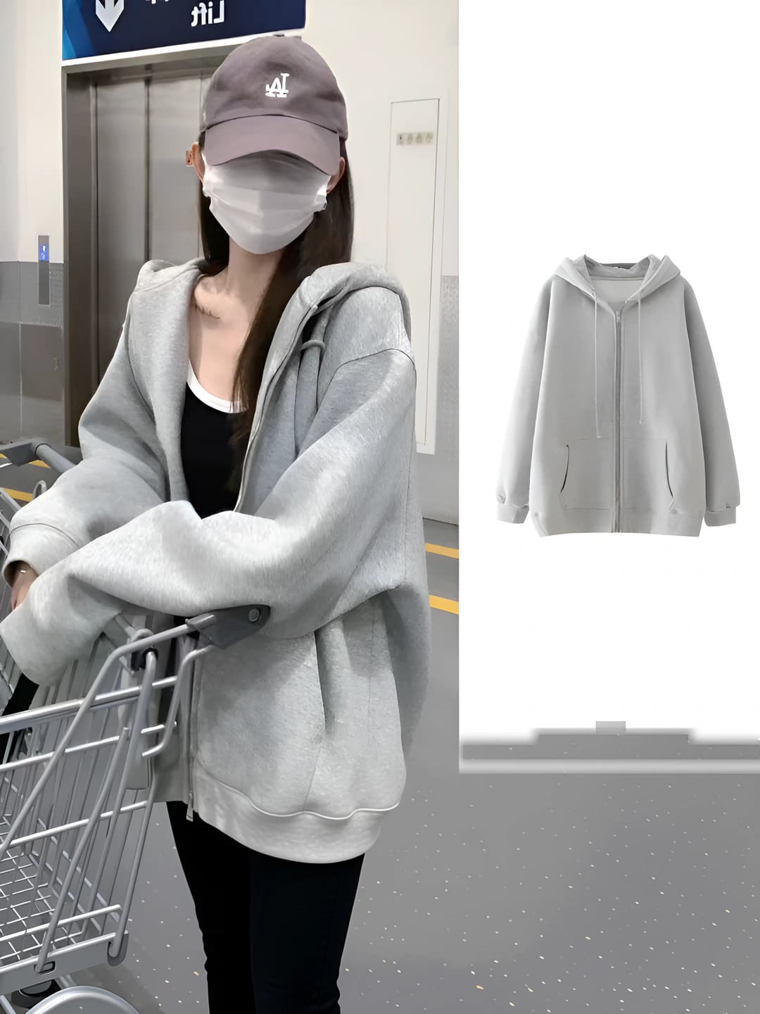 788 Grey Fleece