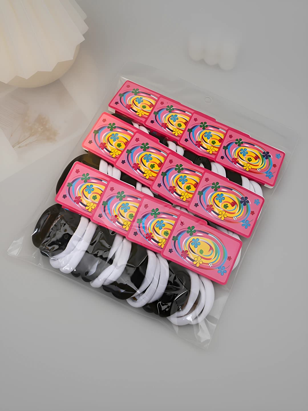 Ym 5 cm 72 pcs Black-white