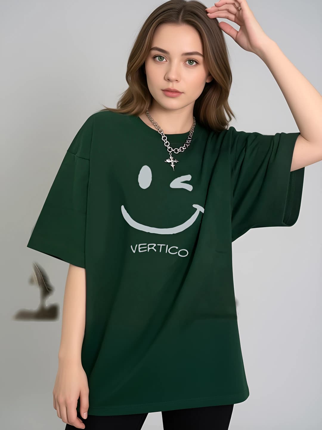 Women's summer printed t-shirt, casual, loose fit, crew neck, short sleeve