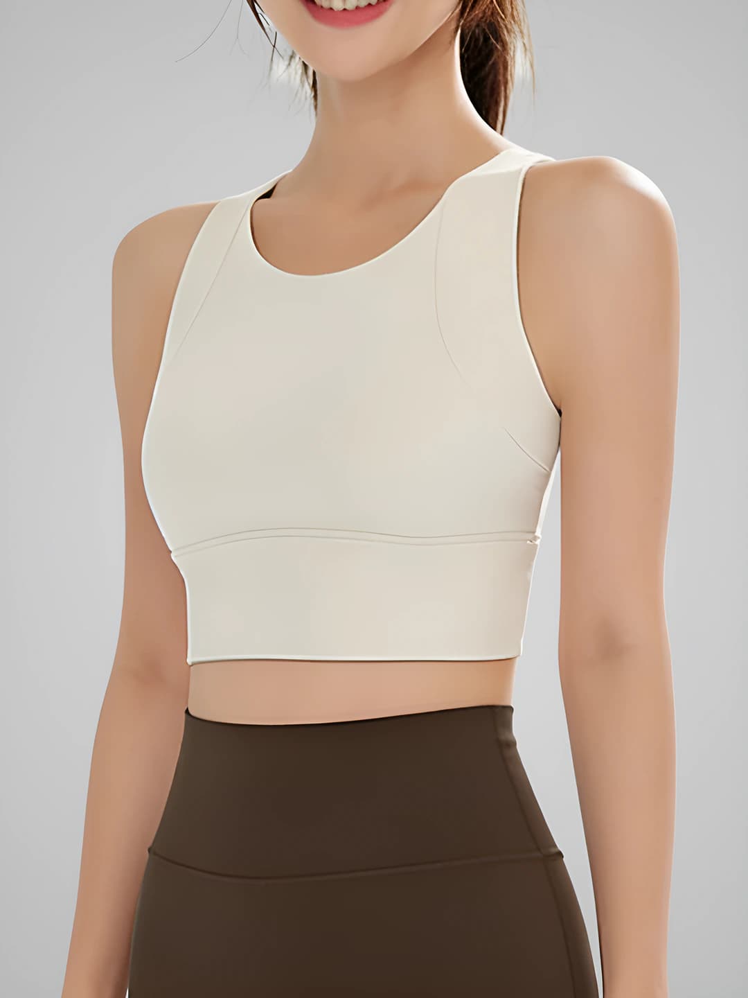Cream (open back)