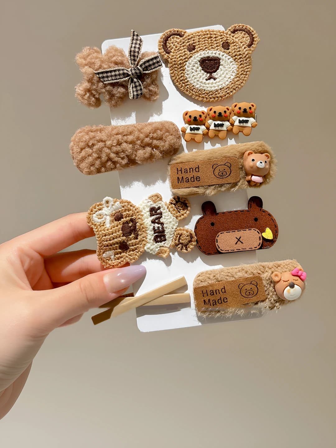 6# беж-кофе 9 шт
