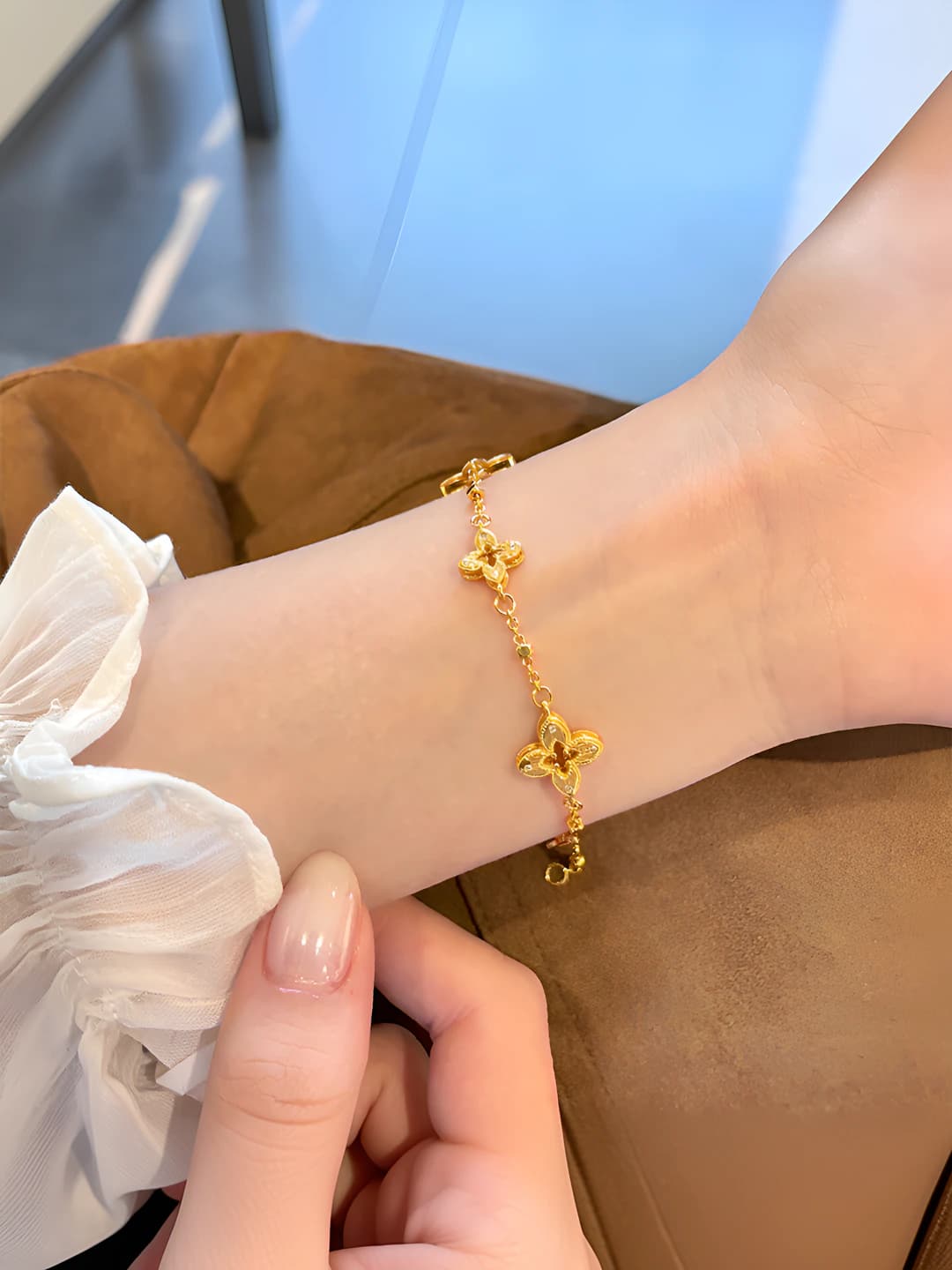 Gold bracelet (gold plated)
