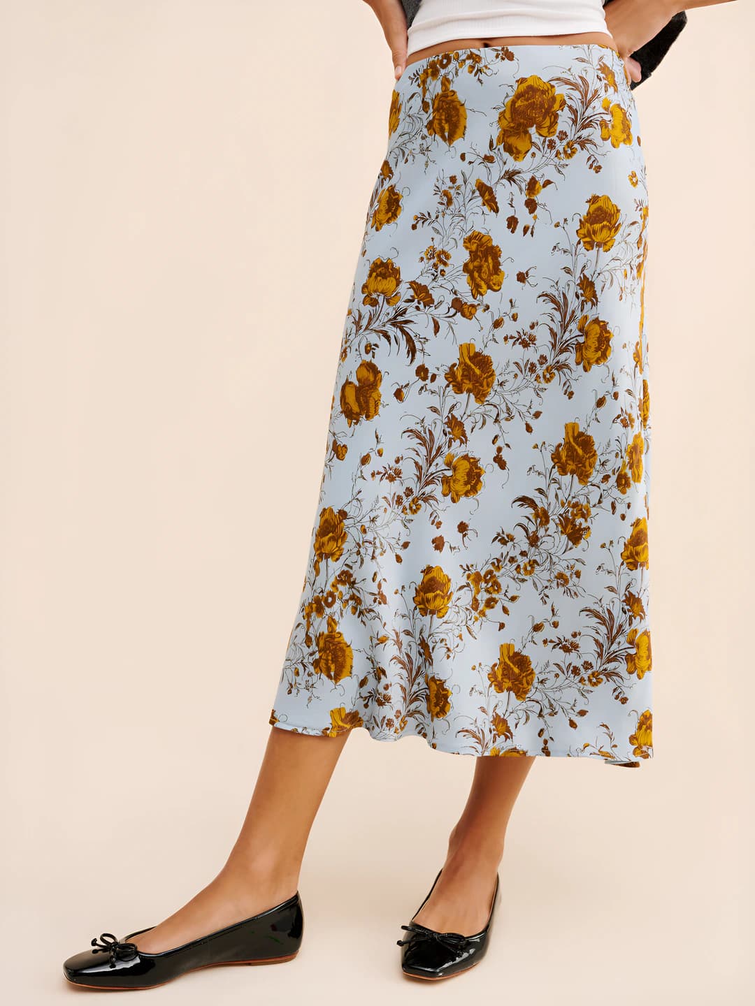 Light blue floral