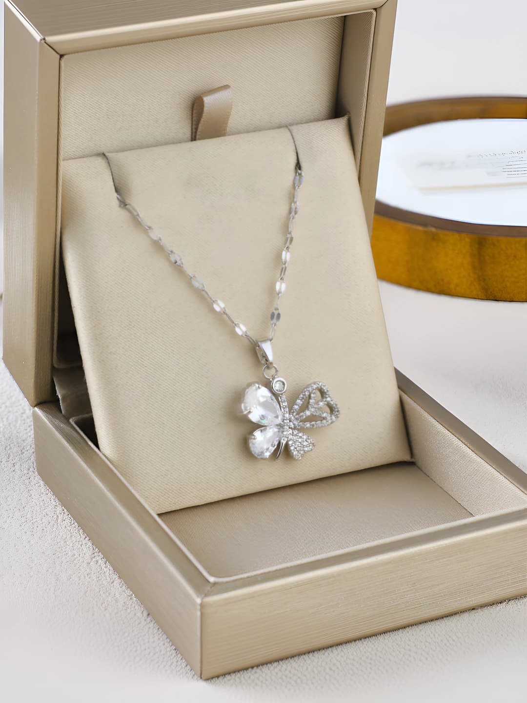 1087-Silver butterfly