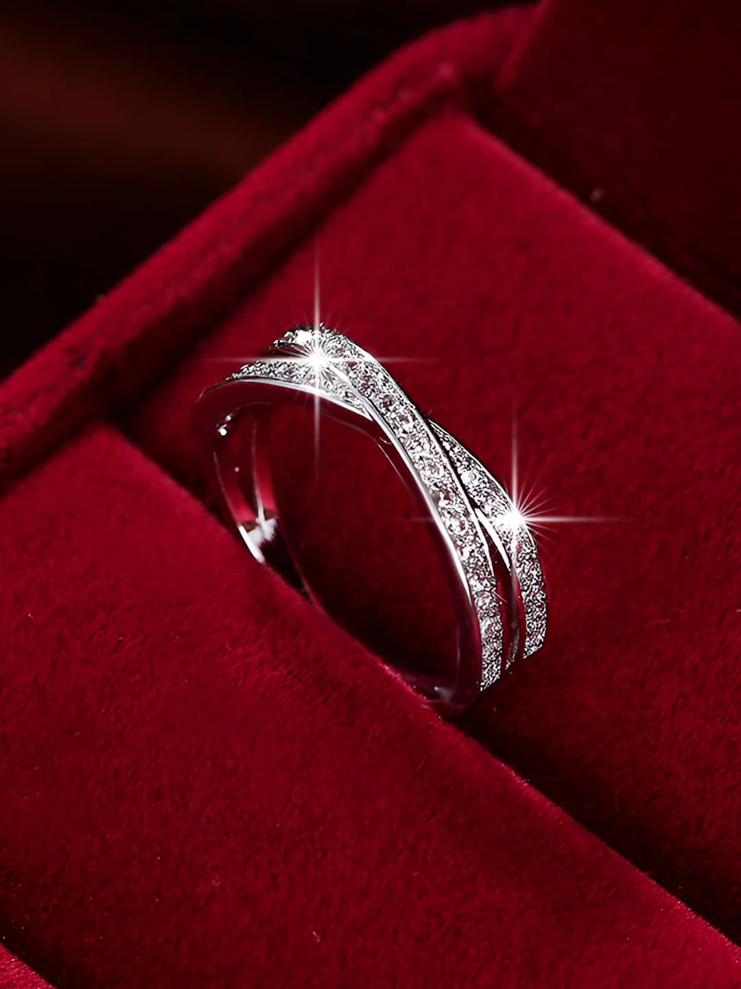 Silver - X shape