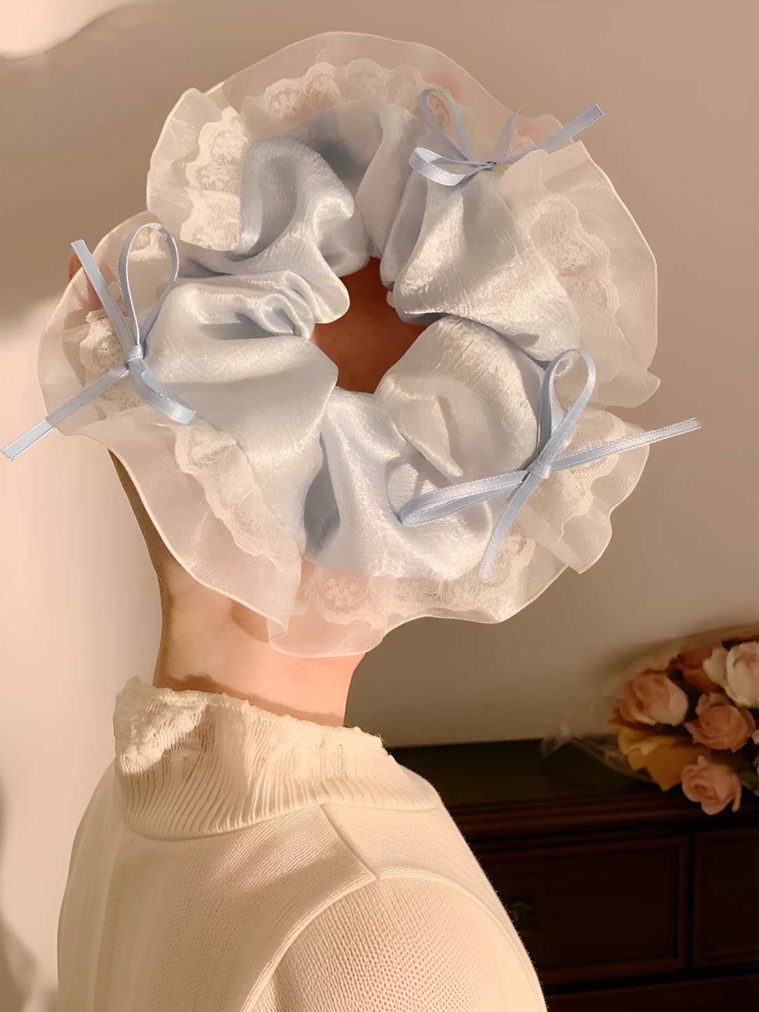 3# Blue ribbon (12 cm)