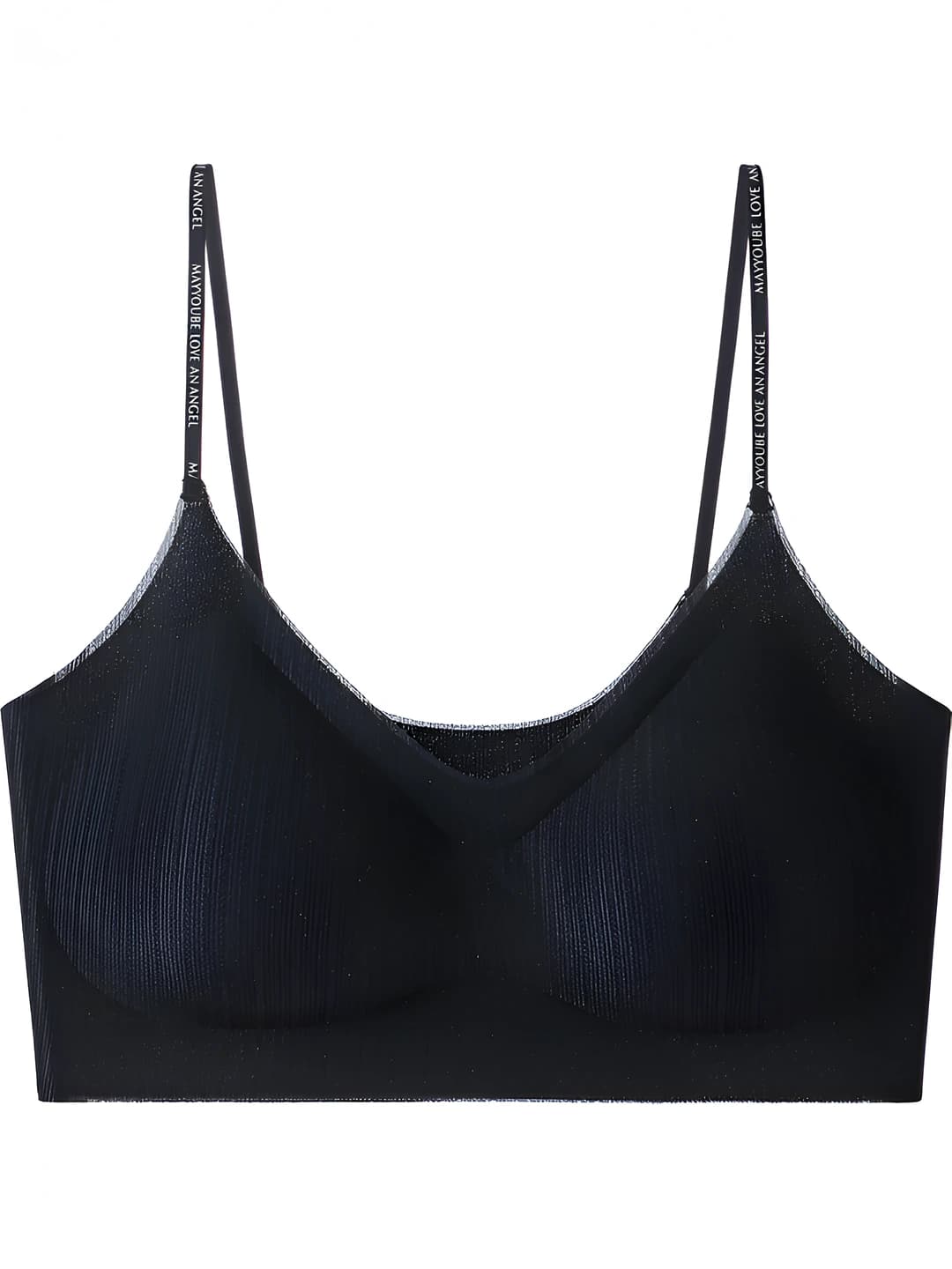Black, single (thin straps)
