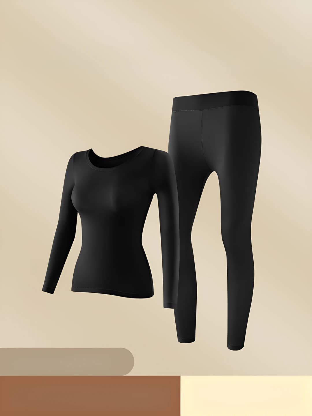 Black (top + pants)