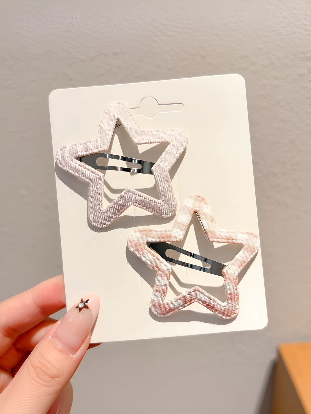 8# Pink star, 5.8 cm