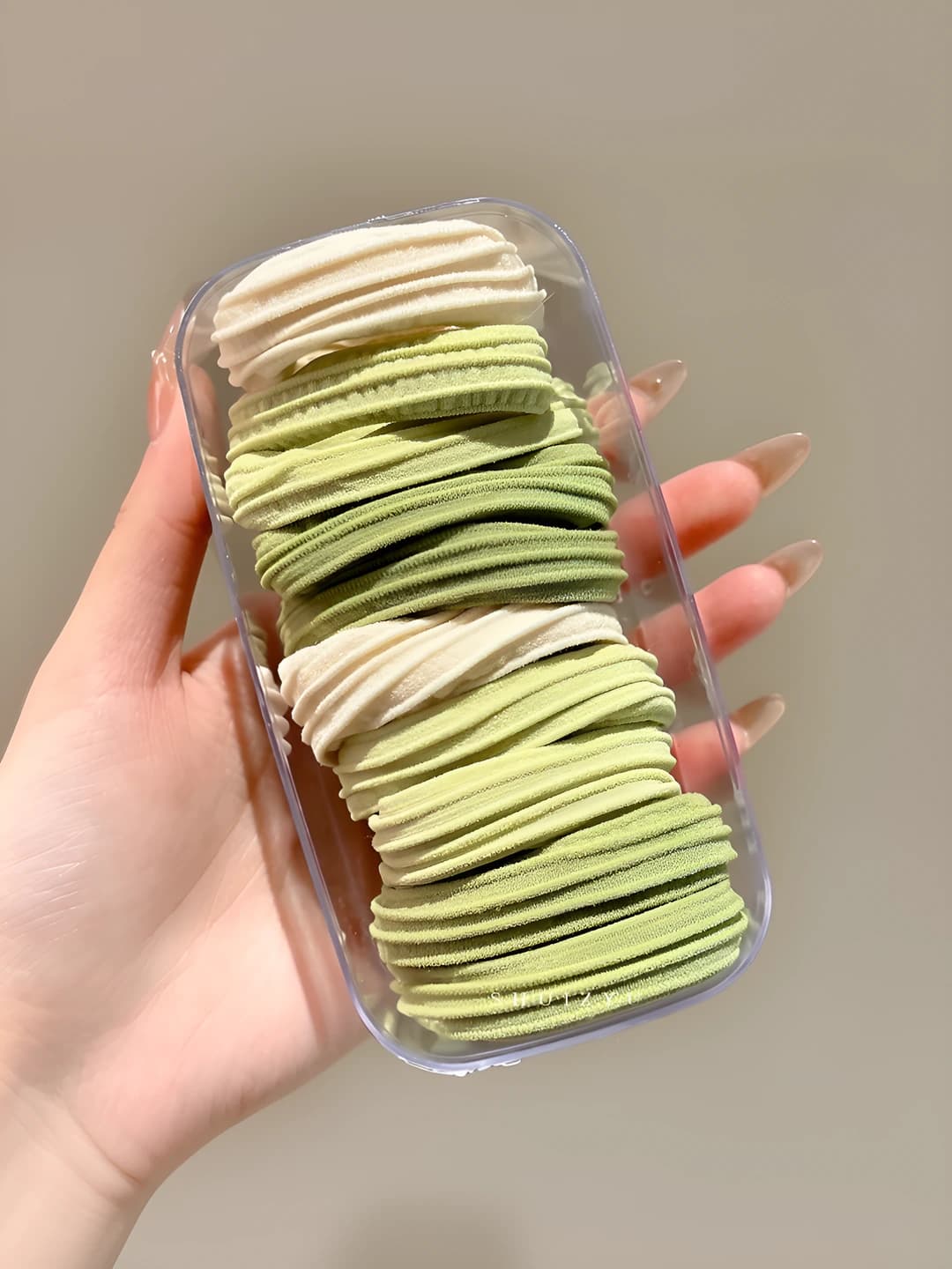 Mint green, 10 pcs, 4.5 cm