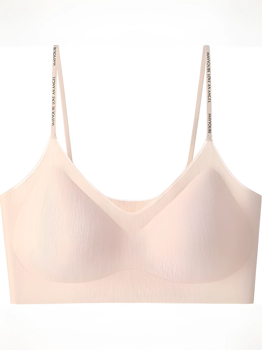 Pink-nude, single (thin straps)