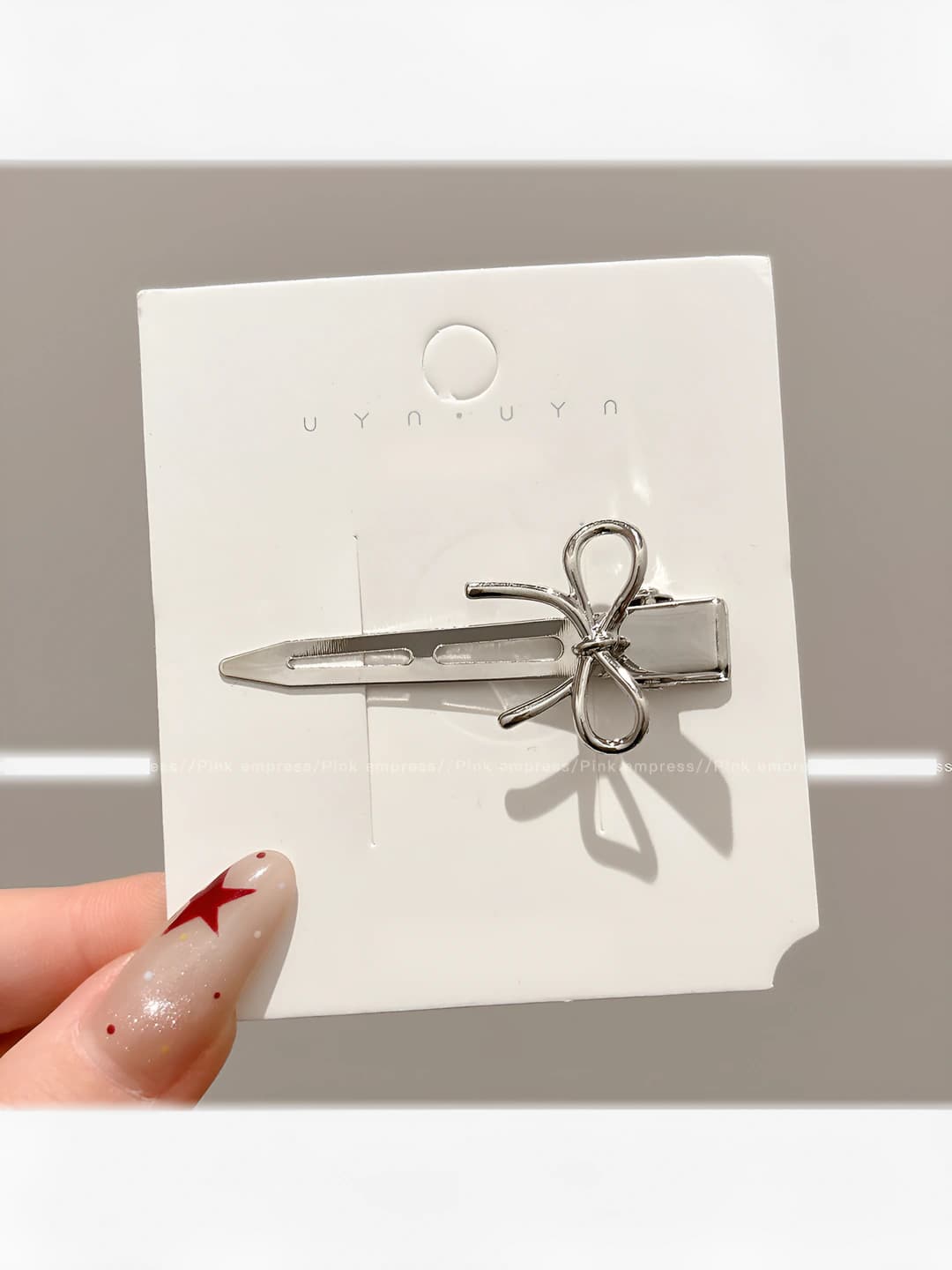 1# Ins ribbon seamless clip 5.5 cm
