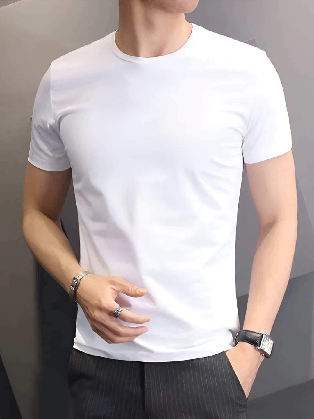 Short-sleeve White