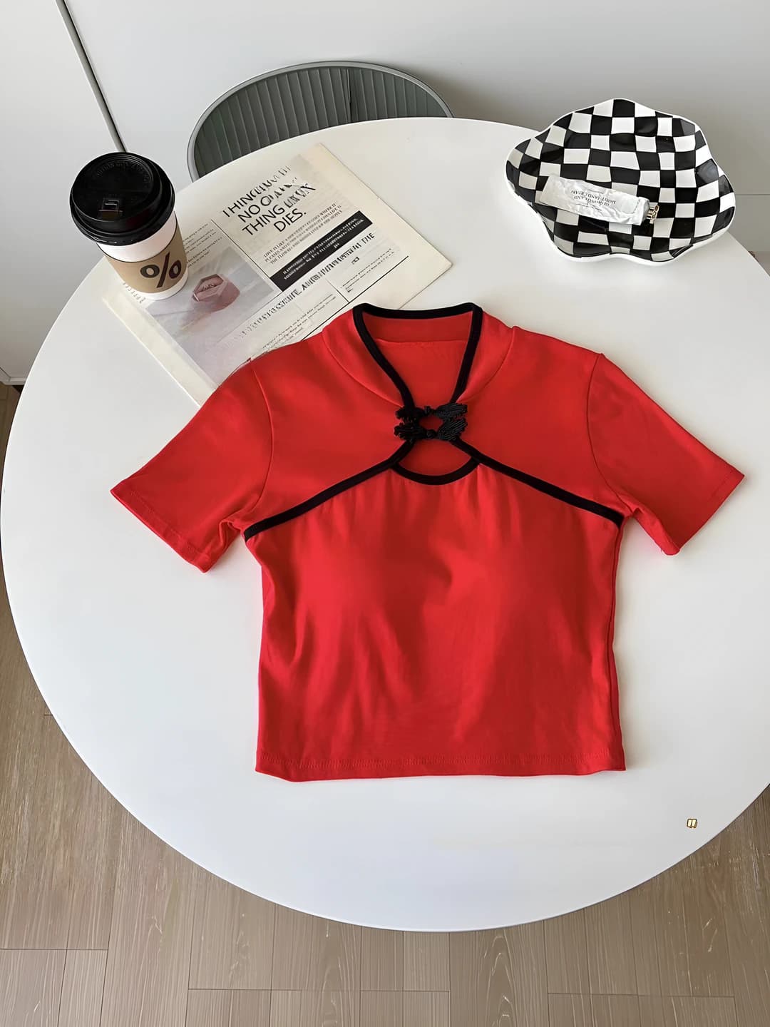 Festive red